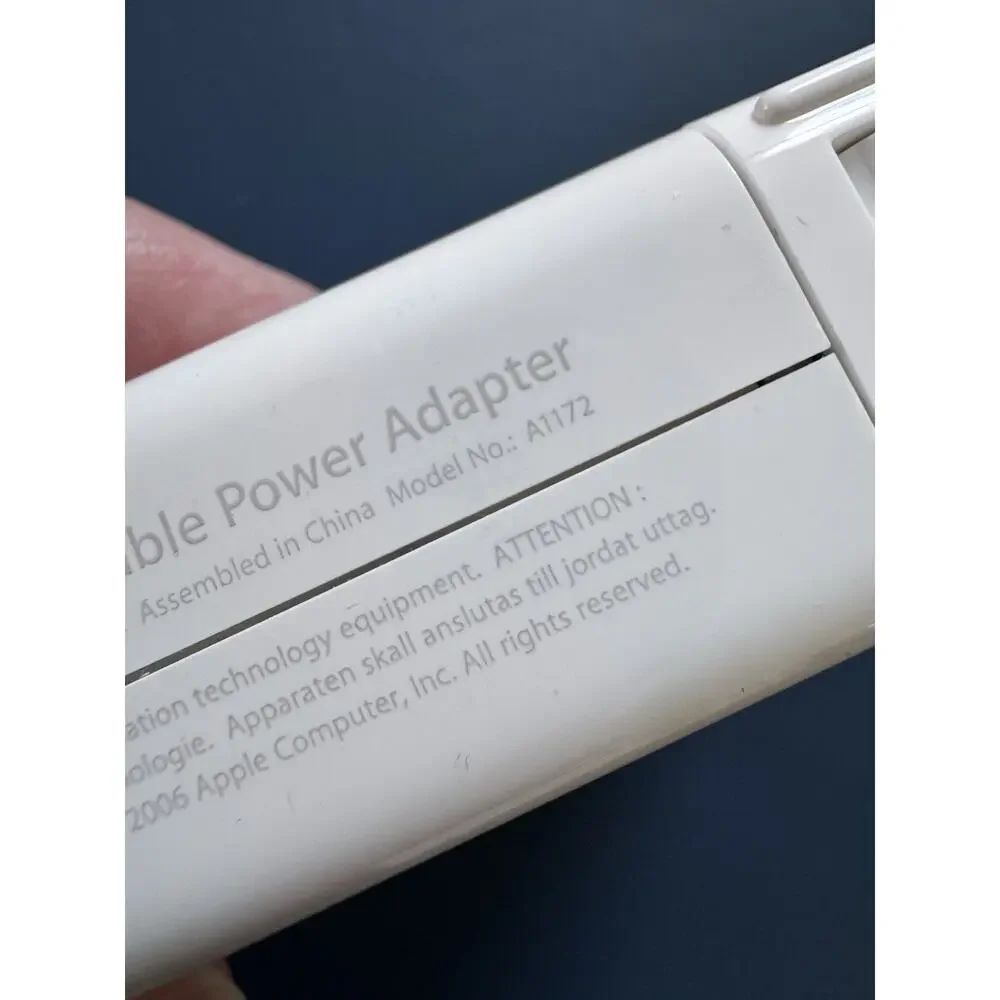 Original Genuine Apple MacBook Pro MagSafe 1 A1172 18.5V 85W Power Adapter